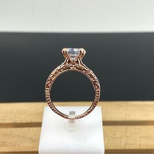 SALE 3 for $15 New Stainless Steel Two Tone Solitaire Ring